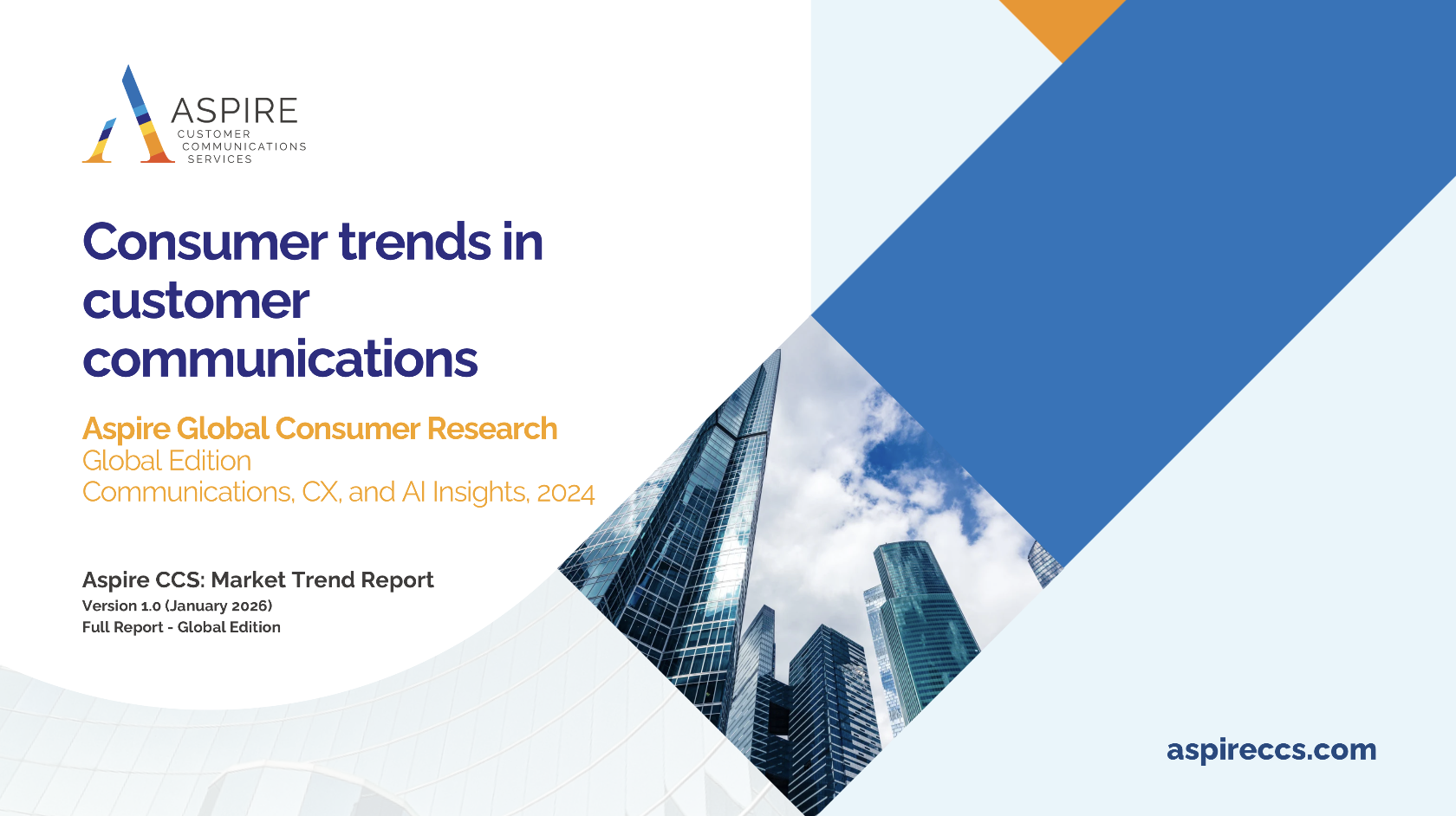 Consumer Trends in Customer Communications